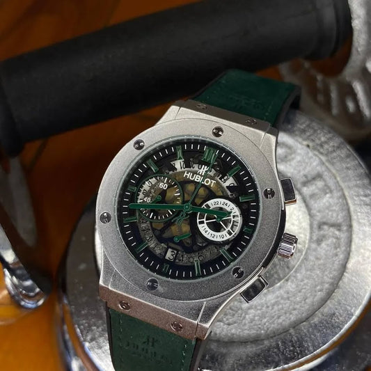 Hublot Classic Fusion Chronograph – Green Skeleton Dial