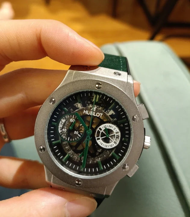 Hublot Classic Fusion Chronograph – Green Skeleton Dial